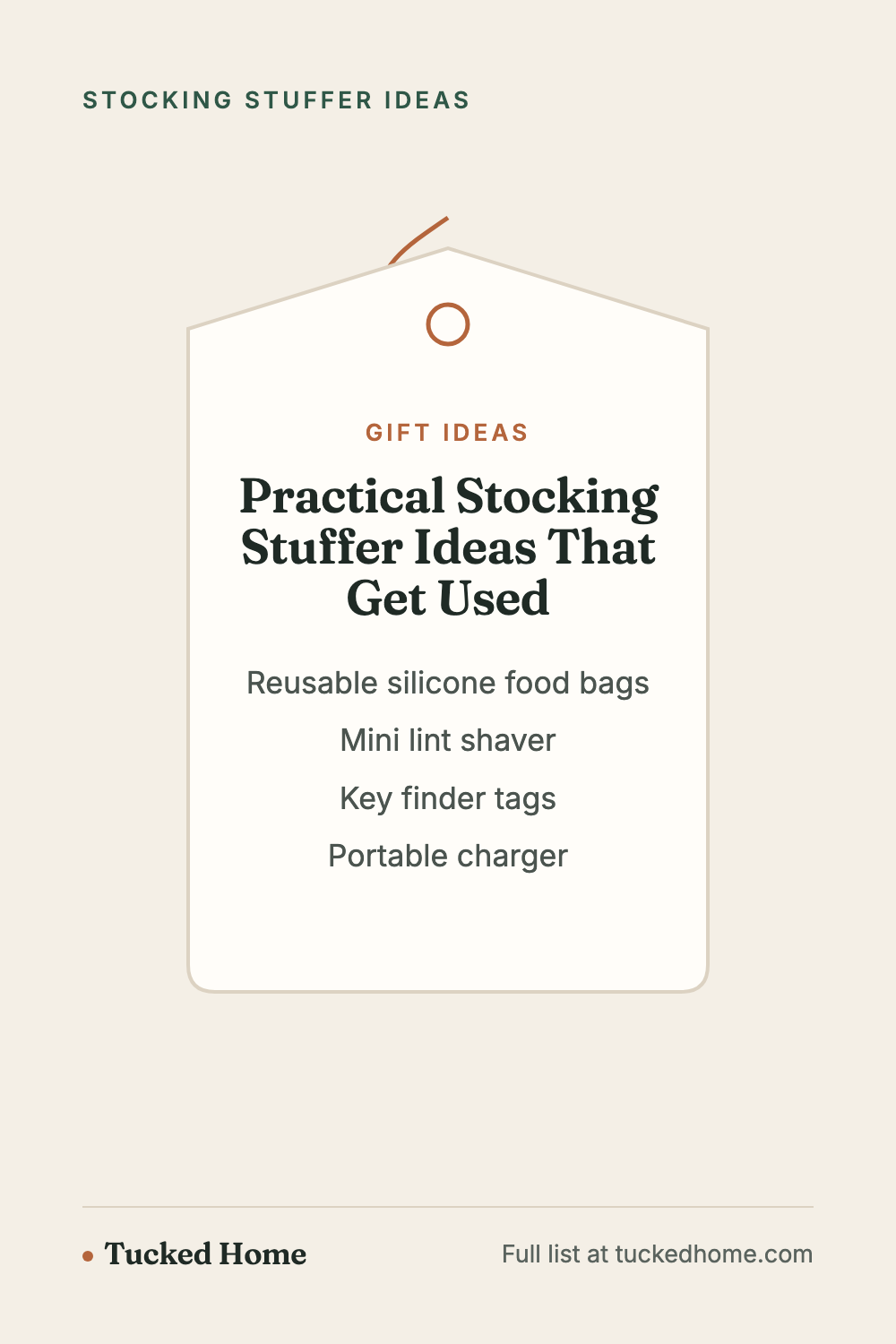 Small Practical Stocking Stuffer Ideas