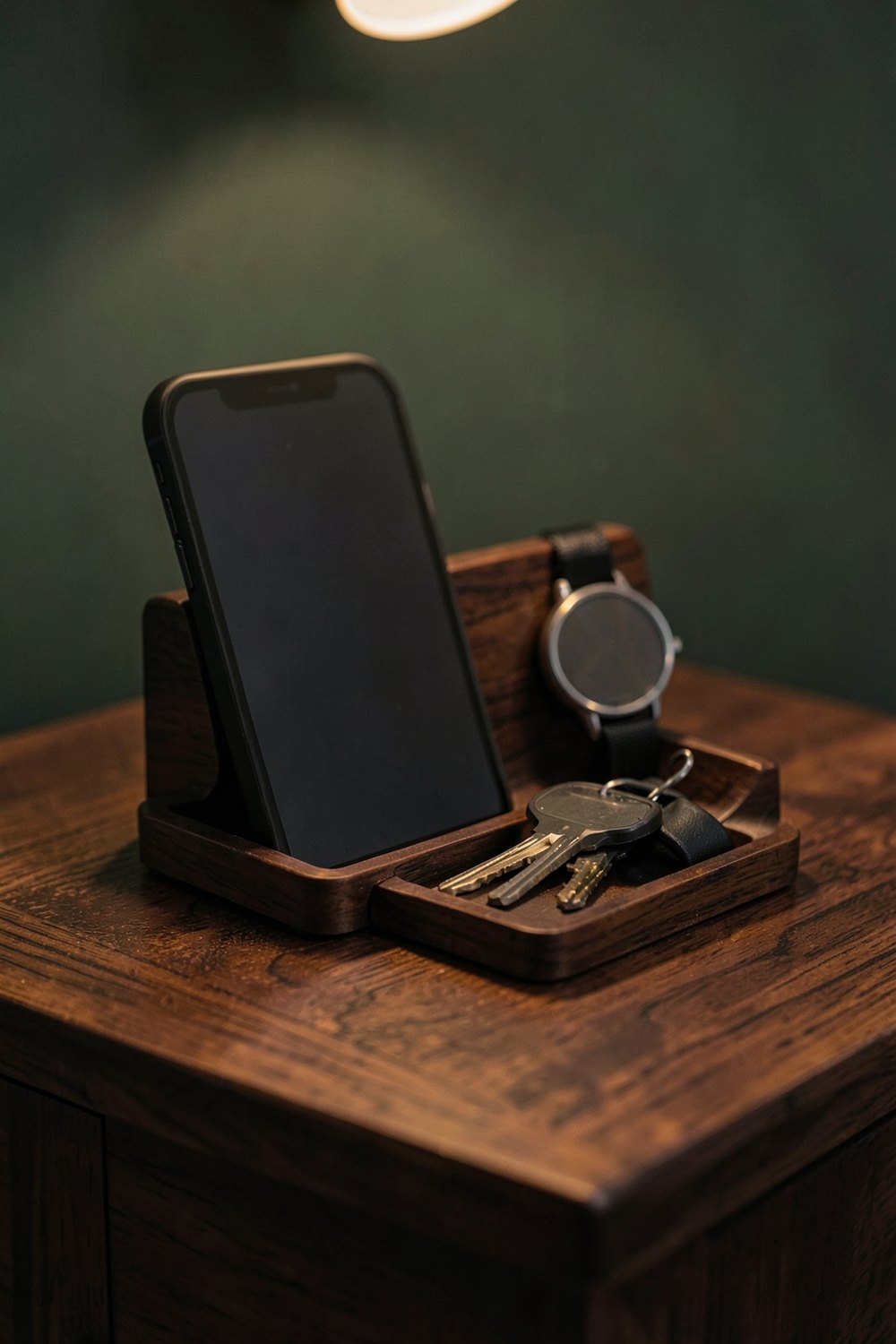 Wooden charging station