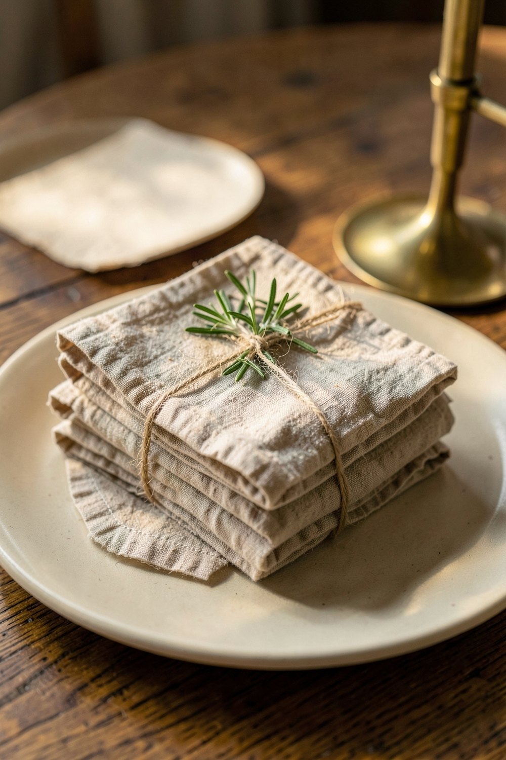 Linen napkin set