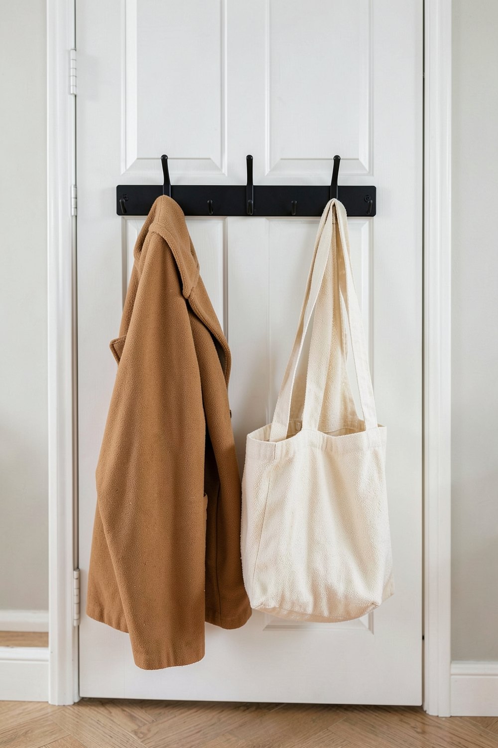 Over the door hook rack